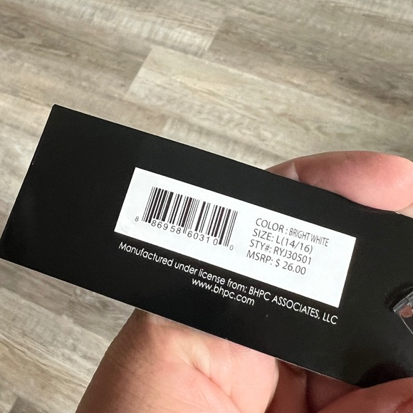 Beverly Hills Polo Club Plaid‎ Button Down w/ White Sleeves Western - Picture 7 of 7